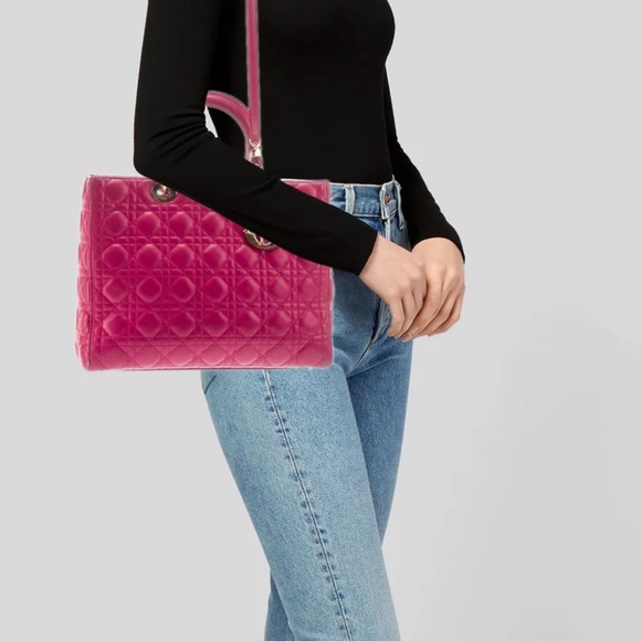 Lady Dior Handbag - Picture 13 of 15